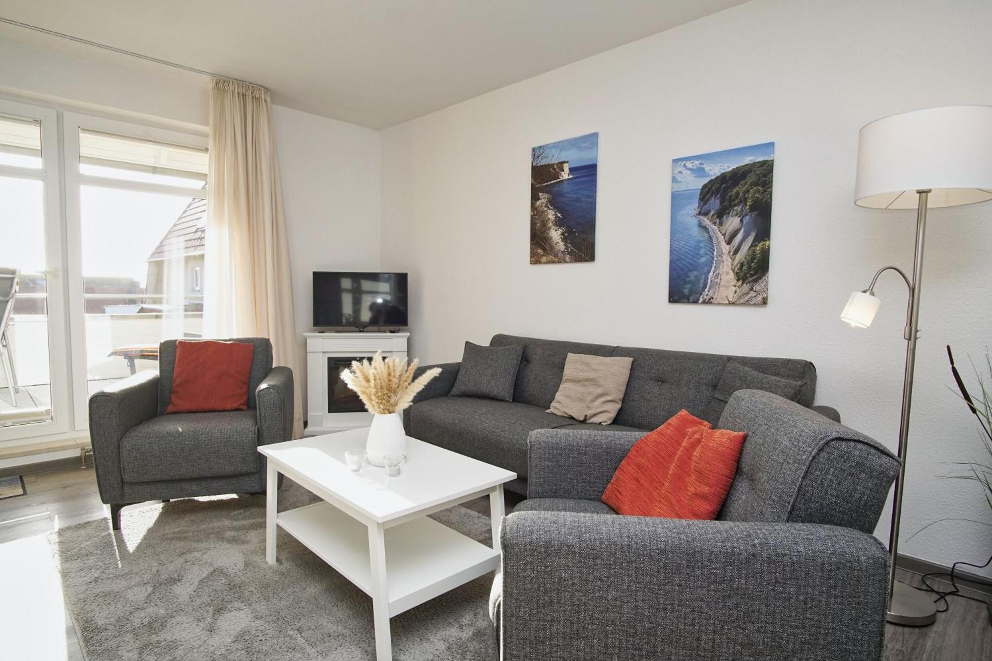 Hafenhaeuser Breege Fewo 05 - Balkon Dış mekan fotoğraf