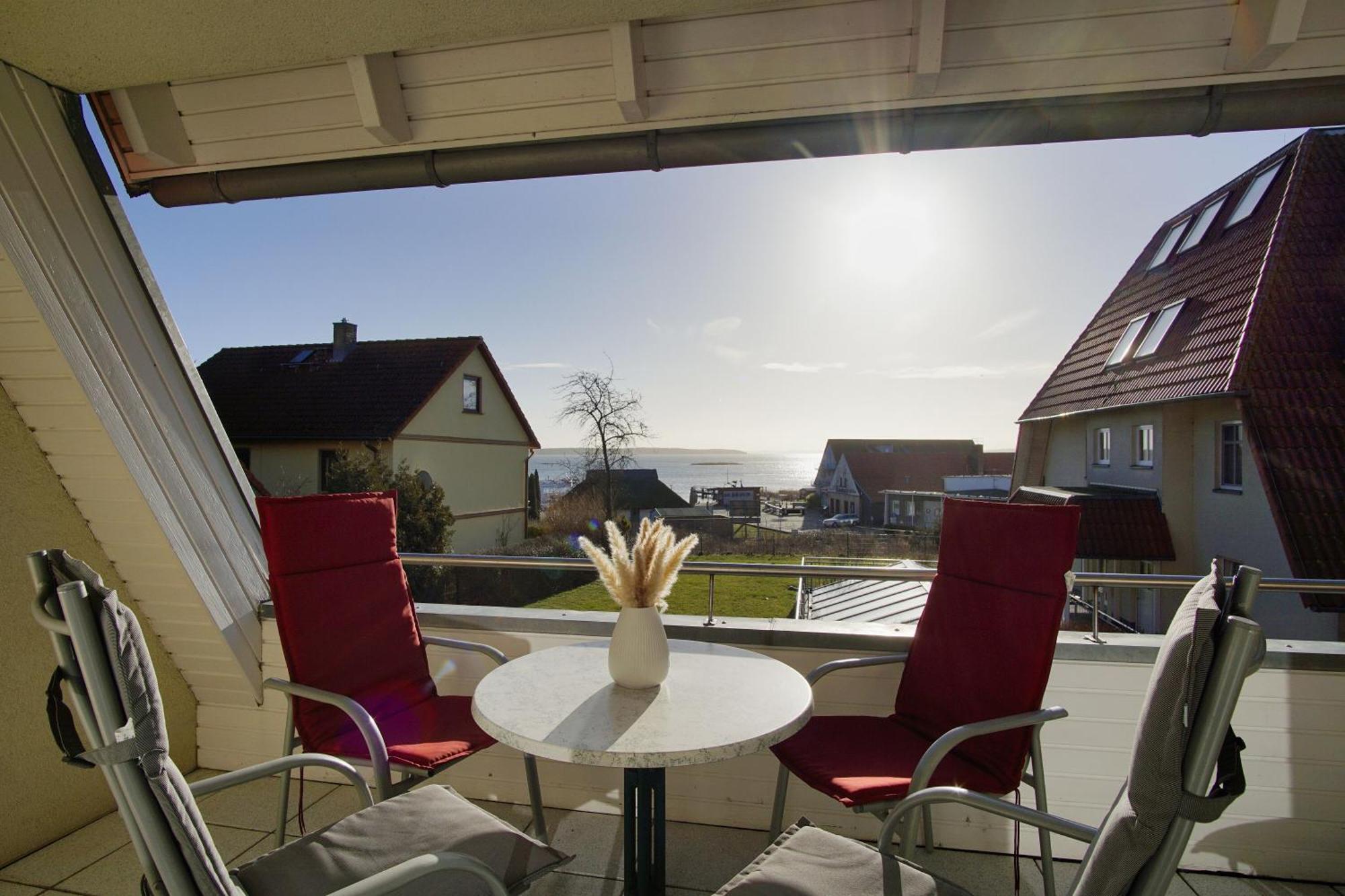 Hafenhaeuser Breege Fewo 05 - Balkon Dış mekan fotoğraf